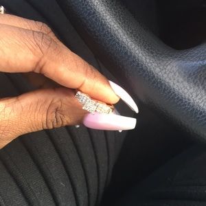 10k gold vintage diamond ring (SOLD)